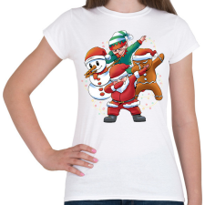 PRINTFASHION Karácsonyi csapat - Női póló - Fehér női póló