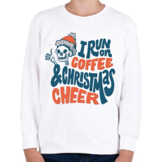 PRINTFASHION Karácsonyi - jókívánságokon élek - Gyerek pulóver - Fehér