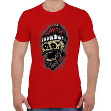 PRINTFASHION Karácsonyi rémálom - Férfi póló - Piros férfi póló