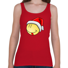 PRINTFASHION Karácsonyi smile - Női atléta - Cseresznyepiros