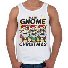 PRINTFASHION Karácsonyi törpék - Férfi atléta - Fehér