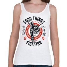 PRINTFASHION Karate divízió - Női atléta - Fehér