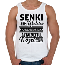 PRINTFASHION Karbantartók - Férfi atléta - Fehér atléta, trikó