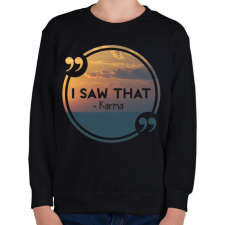 PRINTFASHION Karma - Gyerek pulóver - Fekete gyerek pulóver, kardigán