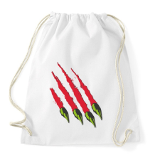 PRINTFASHION Karmok - Sportzsák, Tornazsák - Fehér tornazsák