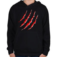 PRINTFASHION KARMOL - Gyerek kapucnis pulóver - Fekete