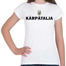 PRINTFASHION Kárpátalja - Női póló - Fehér női póló