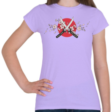 PRINTFASHION Katanas - Női póló - Viola női póló
