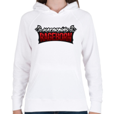 PRINTFASHION Katarina - Női kapucnis pulóver - Fehér női pulóver, kardigán