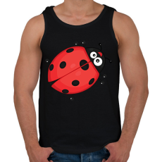 PRINTFASHION katicabogár  - Férfi atléta - Fekete