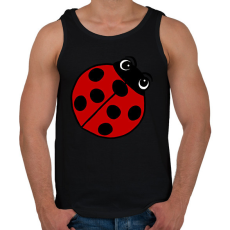 PRINTFASHION Katicabogár - Férfi atléta - Fekete