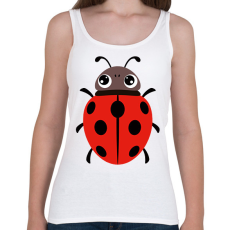 PRINTFASHION Katicabogár  - Női atléta - Fehér