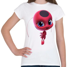 PRINTFASHION Katicabogár - Női póló - Fehér női póló