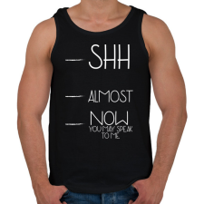 PRINTFASHION Kávé szint - Bögre (fehér) - Férfi atléta - Fekete atléta, trikó