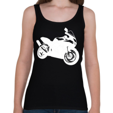 PRINTFASHION kawasaki zx6r - Női atléta - Fekete