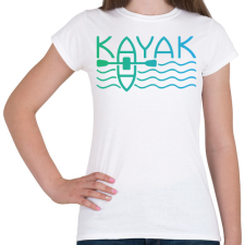 PRINTFASHION Kayak - színes - Női póló - Fehér női póló