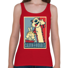 PRINTFASHION Kázmér és Huba - Női atléta - Cseresznyepiros