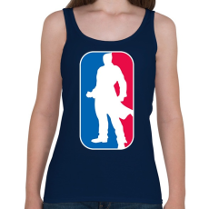 PRINTFASHION Kazuya Mishima - Női atléta - Sötétkék