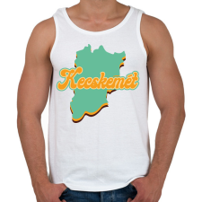 PRINTFASHION Kecskemét - Férfi atléta - Fehér atléta, trikó