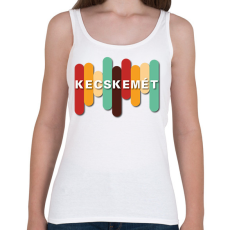 PRINTFASHION Kecskemét - Színes - Női atléta - Fehér