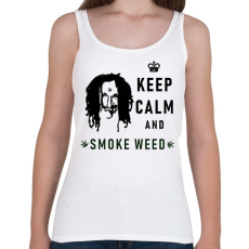 PRINTFASHION KEEP CALM2 - Női atléta - Fehér