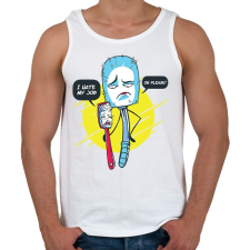 PRINTFASHION Kefék - Férfi atléta - Fehér atléta, trikó