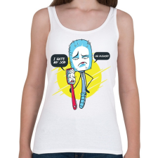 PRINTFASHION Kefék - Női atléta - Fehér női trikó