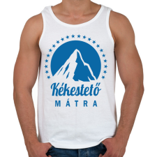 PRINTFASHION Kékestető - Mátra - Férfi atléta - Fehér atléta, trikó