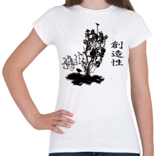 PRINTFASHION keleti6 - Női póló - Fehér női póló