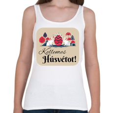 PRINTFASHION Kellemes Húsvétot! - Női atléta - Fehér