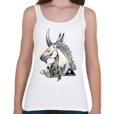 PRINTFASHION Kelpi - Női atléta - Fehér női trikó