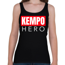 PRINTFASHION KEMPO HERO - Női atléta - Fekete női trikó