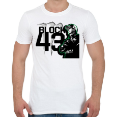 PRINTFASHION Ken Block zöld - Férfi póló - Fehér