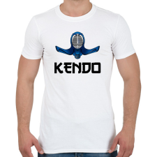 PRINTFASHION KENDO - Férfi póló - Fehér férfi póló