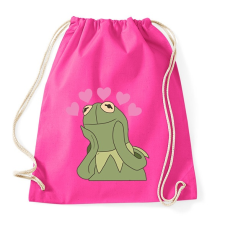 PRINTFASHION Kermit in love - Sportzsák, Tornazsák - Fukszia tornazsák
