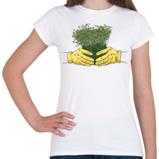 PRINTFASHION Kertész - Női póló - Fehér női póló