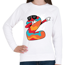 PRINTFASHION Kétéves - Női pulóver - Fehér női pulóver, kardigán