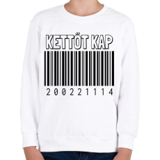 PRINTFASHION Kettőt kap - Gyerek pulóver - Fehér