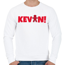 PRINTFASHION KEVIN2 - Férfi pulóver - Fehér férfi pulóver, kardigán