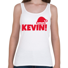 PRINTFASHION KEVIN3 - Női atléta - Fehér női trikó