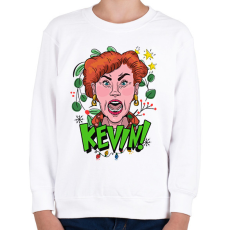 PRINTFASHION KEVIN - Gyerek pulóver - Fehér
