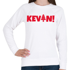 PRINTFASHION KEVIN - Női pulóver - Fehér női pulóver, kardigán
