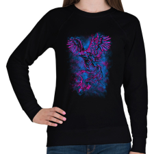 PRINTFASHION Kezdet - Női pulóver - Fekete női pulóver, kardigán