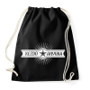 PRINTFASHION kezdo-anyuka-white - Sportzsák, Tornazsák - Fekete
