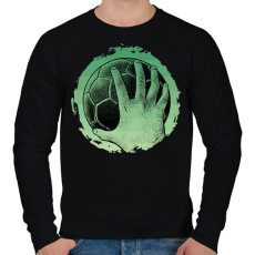 PRINTFASHION Kézilabda - Férfi pulóver - Fekete