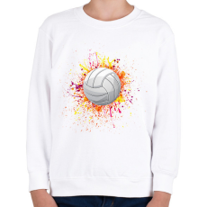 PRINTFASHION Kézilabda  - Gyerek pulóver - Fehér