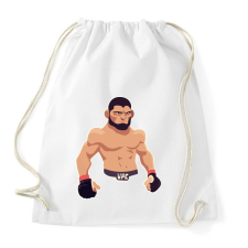 PRINTFASHION Khabib - Sportzsák, Tornazsák - Fehér tornazsák