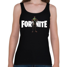 PRINTFASHION Khaby Fortnite - Női atléta - Fekete női trikó