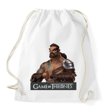 PRINTFASHION Khal Drogo - Sportzsák, Tornazsák - Fehér tornazsák