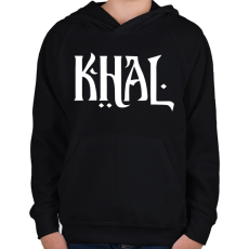 PRINTFASHION KHAL - Gyerek kapucnis pulóver - Fekete